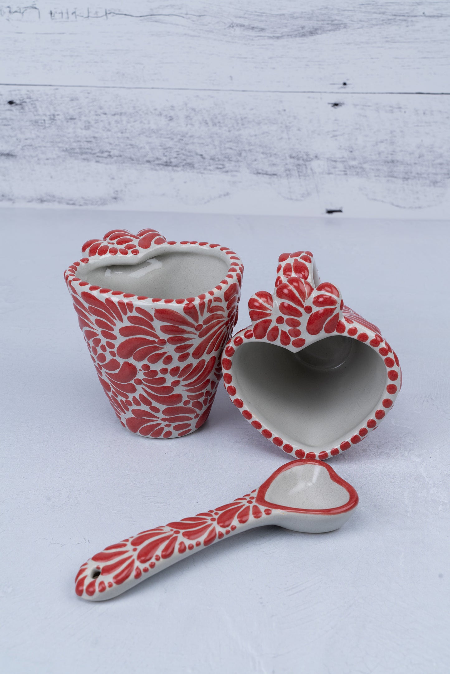 Coffee Lover Heart Shaped Mug