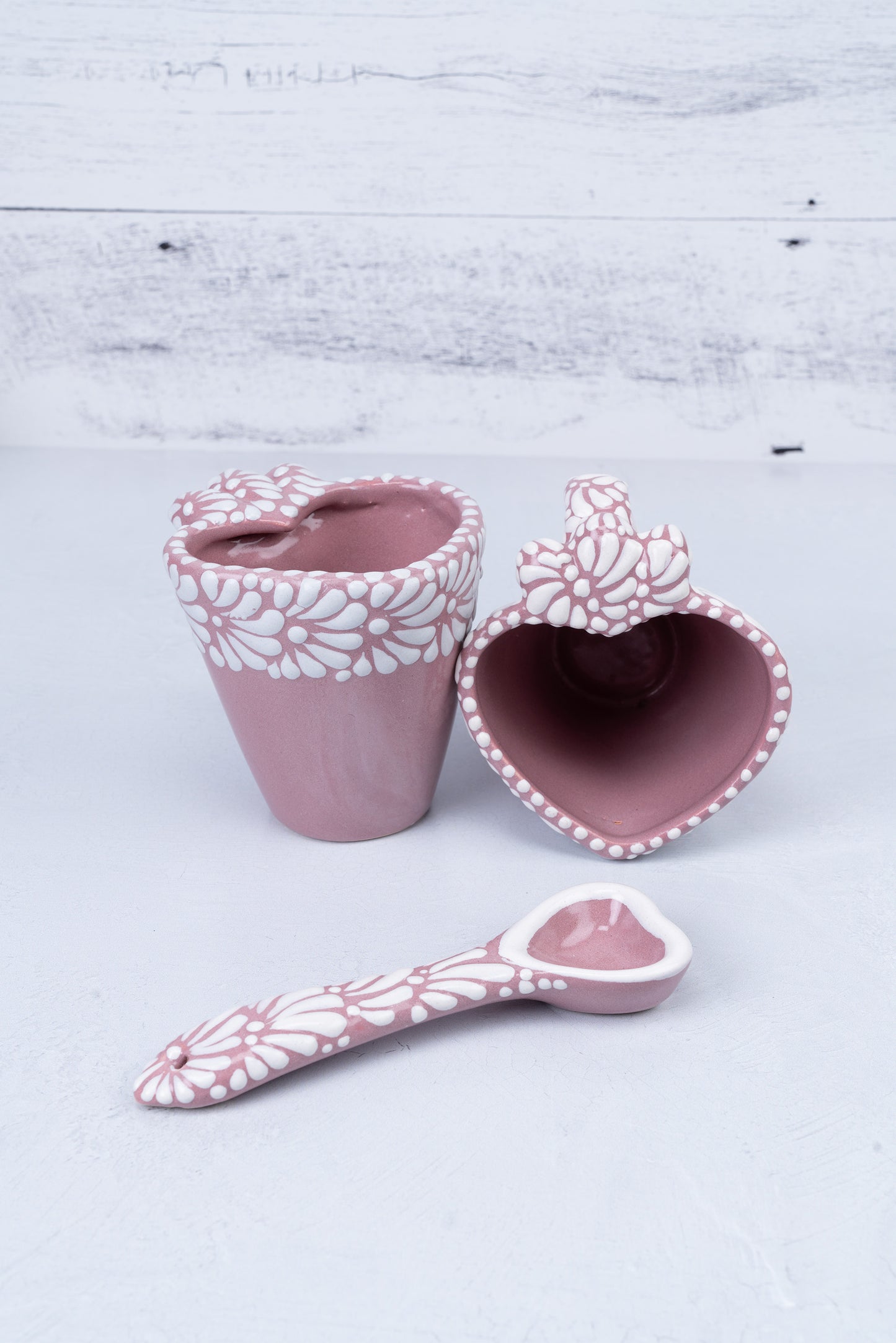 Coffee Lover Heart Shaped Mug