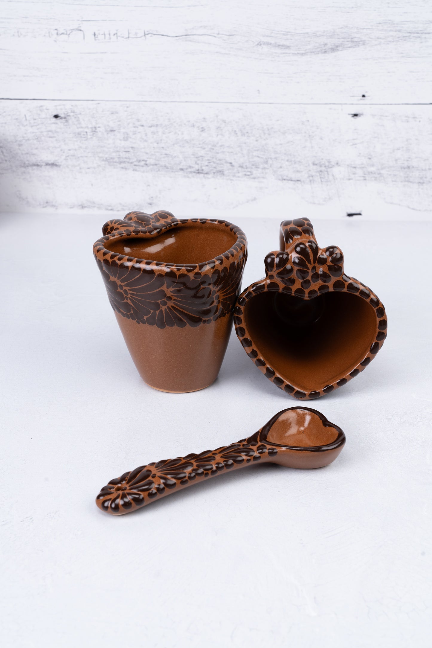 Coffee Lover Heart Shaped Mug