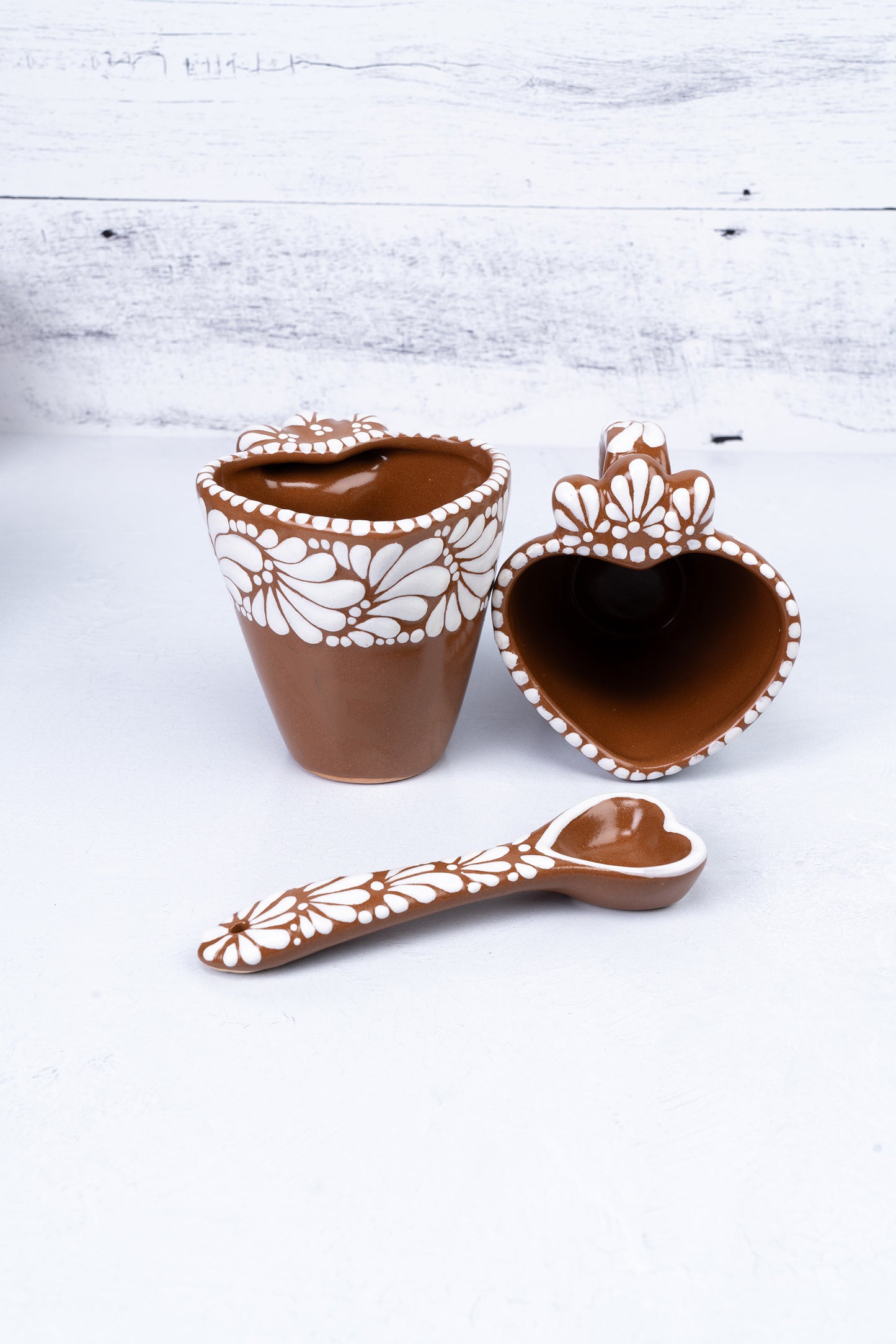 Coffee Lover Heart Shaped Mug
