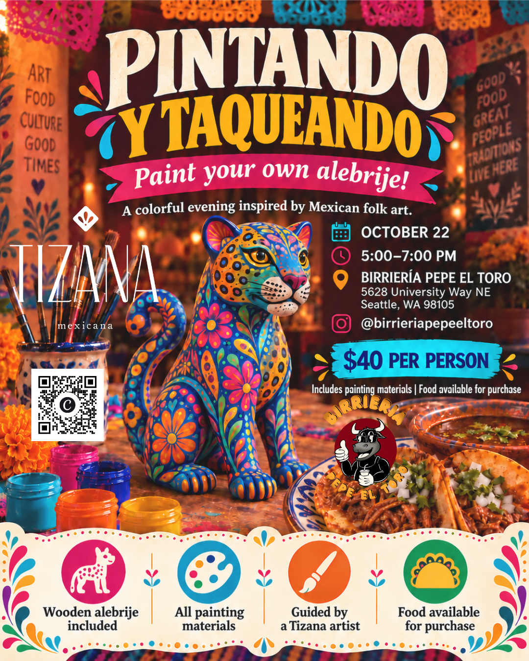 Pintando y taqueando