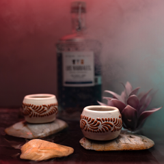 Talavera Mezcal Shot Glasses