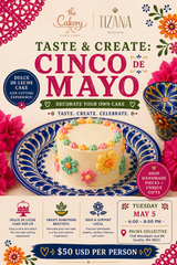 cake decorating - Cinco de mayo